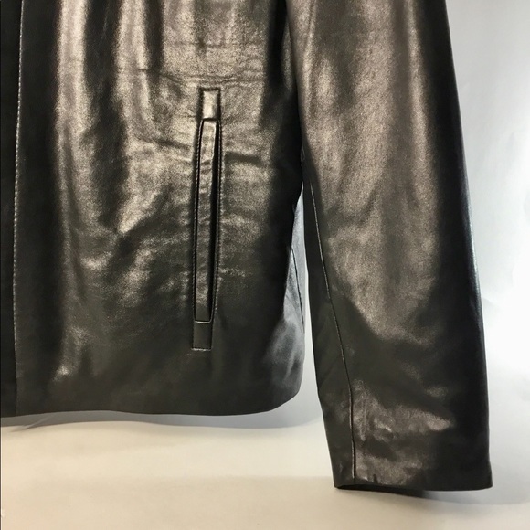 NWOT, Men’s Colleizone SA Leather Jacket - Picture 3 of 8
